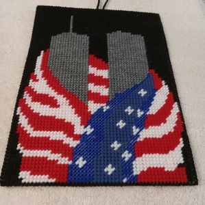 9/11 Memorial wall hanging